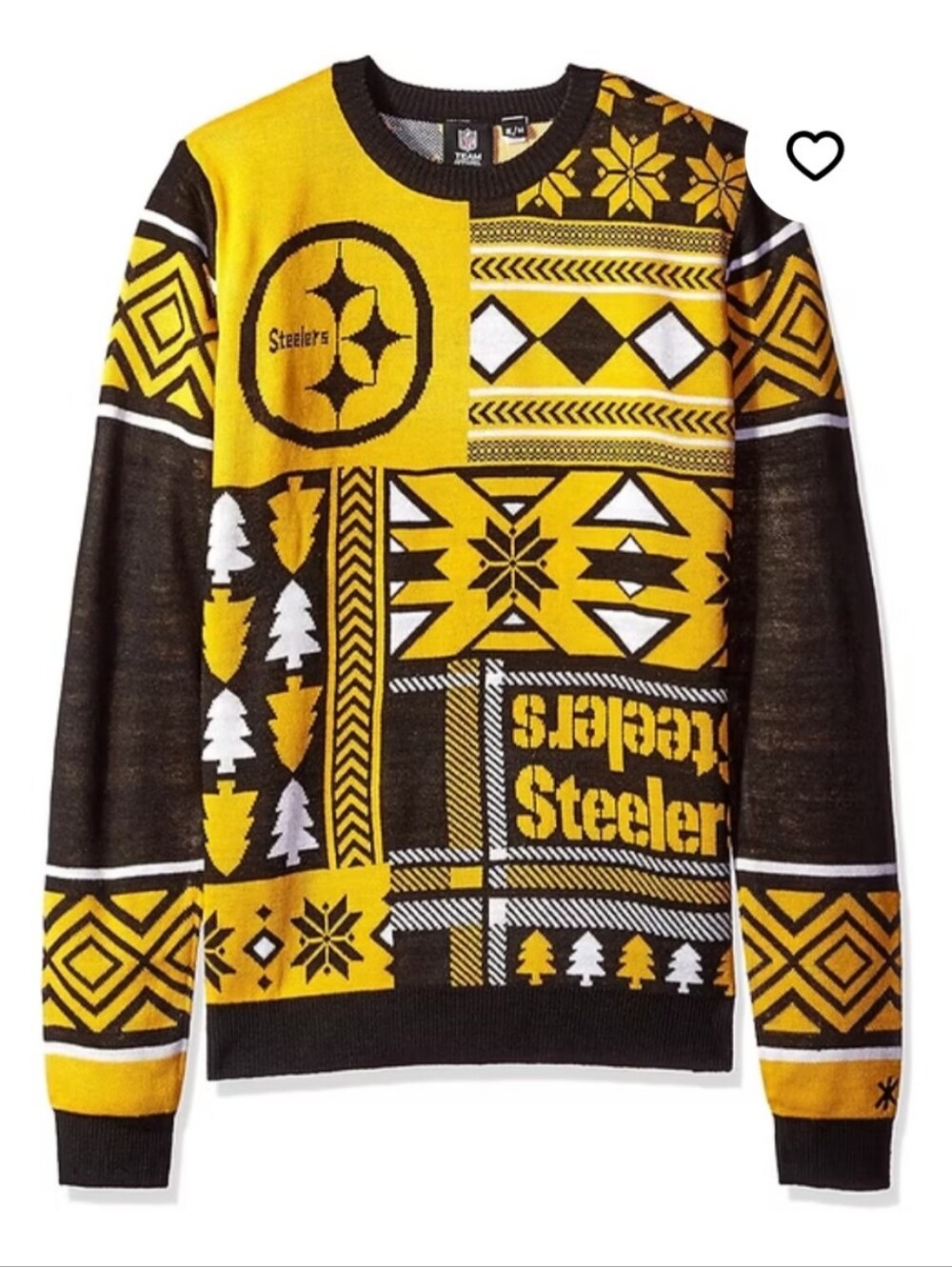 Pittsburgh Steelers NFL Christmas Sweater Size Small